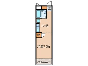 アメニティＳＴＭの物件間取画像